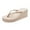 White, variant on Women's Orthopedic Wedge Flip Flops Summer Sandals Floral Decor Comfort Casual Walking Dressy Style
