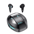 thumbnail image 1 of Audífonos Bluetooth 5.3 Led De Baja Latencia Estéreo Negros, 1 of 5