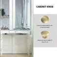 thumbnail image 3 of 12pcs Golden Metal Door Knobs Mini Knobs Small Handles Jewelry Wooden Box Drawer With Screw Furniture Hardware, 3 of 5