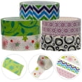thumbnail image 2 of EeaseCA Retro Scraping Adhesive Tape Decorative Craft Sticky Tape Masking Tape Handmade Paper Tape for DIY Gift Wrapping Office Party Supplies Random Color, 2 of 7