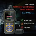 thumbnail image 6 of Majesun Automotive Diagnostic Tool with Code Reader, Yellow, 1 Piece, 6 of 21