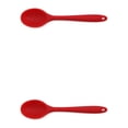 thumbnail image 1 of Matsuzay Utensilios de cuchara de silicona Vajilla profesional universal para el hogar Cuchara de sopa multicolor flexible Comedor Restaurante Rojo 2piezas, 1 of 6