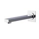 thumbnail image 1 of Brass Wall Mounted Bathroom Tub Spout Square Tub Spout Faucet Spout, 1 of 5