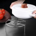 thumbnail image 2 of Round Steam Rack Stainless Steel Steaming Rack Cooking Rack Stand Cooking Steamer Rack Stand Steamer Rack, 2 of 11