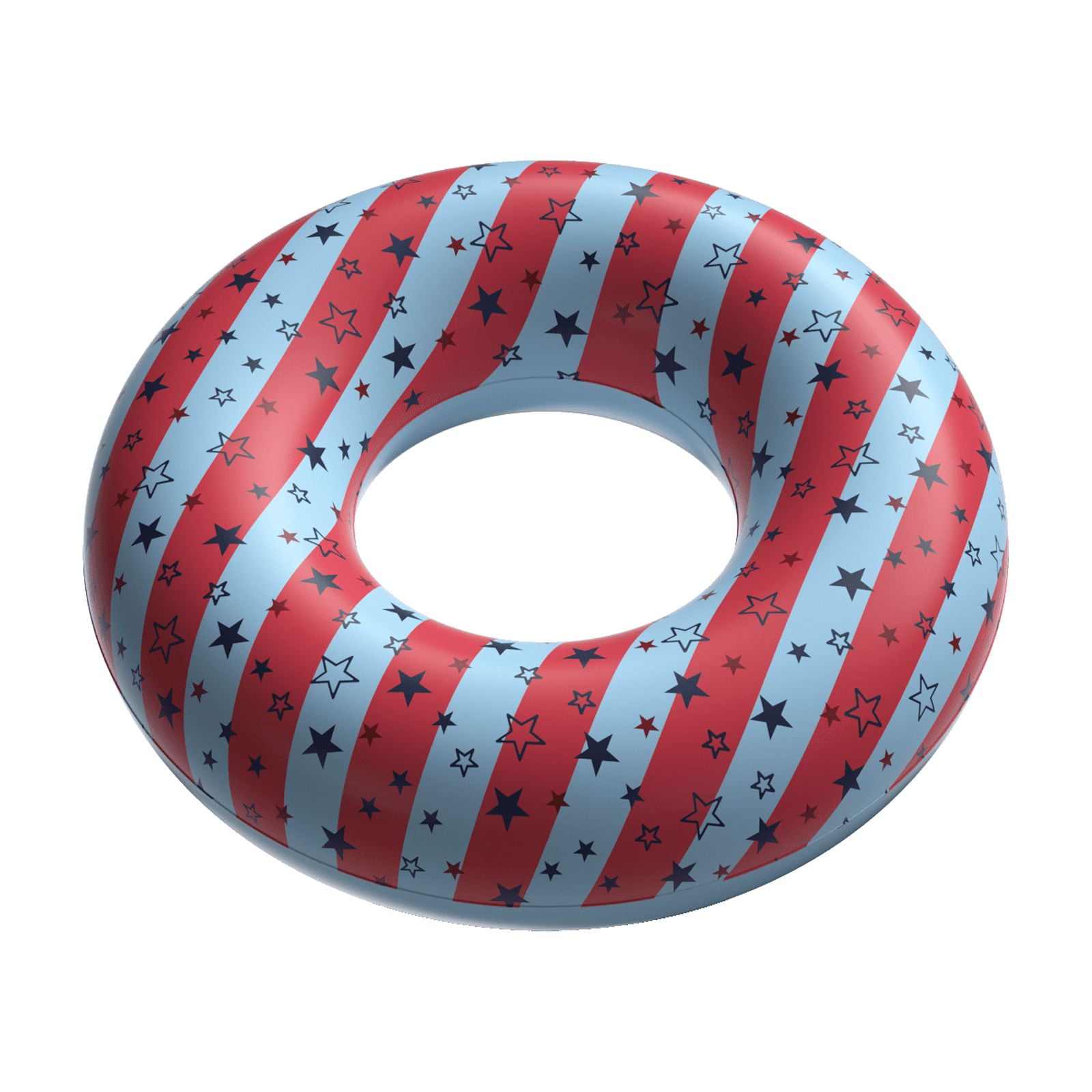 Koolwaves Patriotic American Flag Ring Float, Ages 8 & up, Unisex