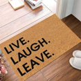 thumbnail image 4 of Yeetfub Door Mat Door Mat Outdoor Door Mat Outdoor Entrance Coco Coir Doormat Non Slip Heavy Duty Backing Funny Door Mats Inside Floor Mat Doormats for Entryway 16x24IN, 4 of 6