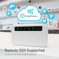 thumbnail image 2 of Open Box GL.iNet GL-XE300 (Puli) 4G LTE Industrial IoT Gateway, T-Mobile Only, Router/Access Point/Extender/WDS, OpenWrt, 5000mAh Battery, OpenVPN, Remote SSH, WPA3, IPv6 (EC25-AF), For North America only, 2 of 7