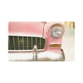 thumbnail image 1 of MKHERT Pink Vintage Classic Car in Summer Beach Doormat Rug Home Decor Floor Mat Bath Mat 30x18 inch, 1 of 3