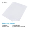 thumbnail image 3 of Uxcell Self-Sealing Laminating Sheets Lamination Film Clear Sheet, 180x129x0.26mm for Photo, Paper, Menu, Pack of 5, 3 of 6