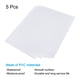 thumbnail image 3 of Hojas de Laminado Autoadhesivas Uxcell, Película de Laminación, Hoja Transparente, 180x129x0.26mm para Fotos, Papel, Menú, Paquete de 5, 3 of 6