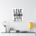 thumbnail image 3 of Scripture Walls Jesus Saved Me Matthew 22:37 Christian Wall Art Print Ready to Hang Unframed, 3 of 18