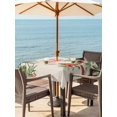 thumbnail image 2 of Outdoor Tablecloth with Umbrella Hole and Zipper, Christmas Cardinal Square Table Cloth 60x60 Inch Waterproof Tablecloth, Xmas Winter Pine Flower Berry on Linen Picnic Table Cover for Patio Camping, 2 of 7