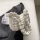 thumbnail image 1 of Bolsos de mujer Bolso bandolera de tela informal con burbujas acolchadas elegantes (Beige), 1 of 8