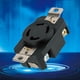thumbnail image 1 of NEMA L14-30R 30A 125V/250V Enchufe Eléctrico Con Bloqueo Por Torsión Receptáculo De Pared Hembra Para Flujo De Energía Suave, Fácil Disipación Y Durabilidad En Generadores Y, 1 of 7