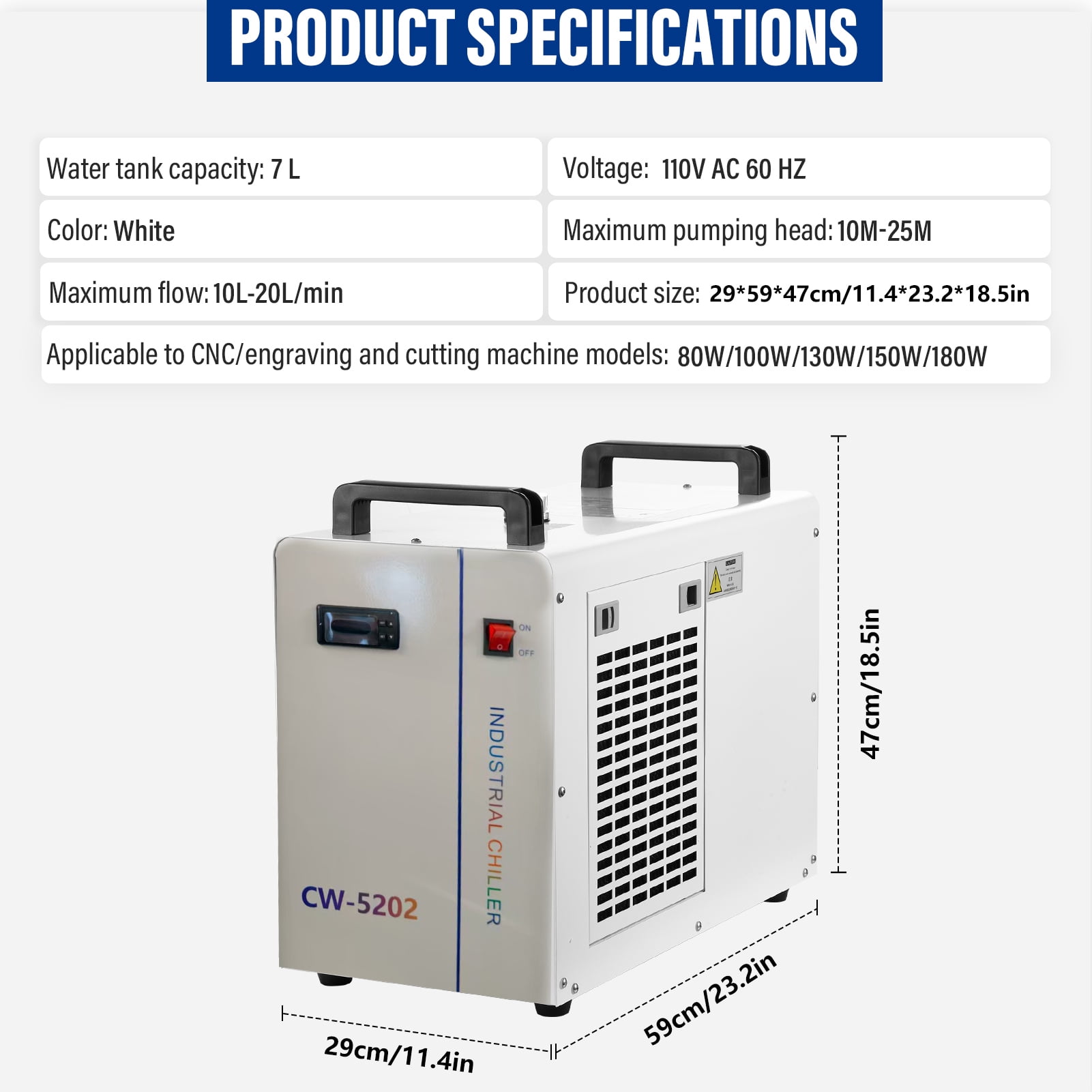 Mulaxen Cold Plunge With Chiller Large Capacity Cold Plunge Water Chiller Water Chiller with Viewing Window Industry For Winter & Summer Use honest