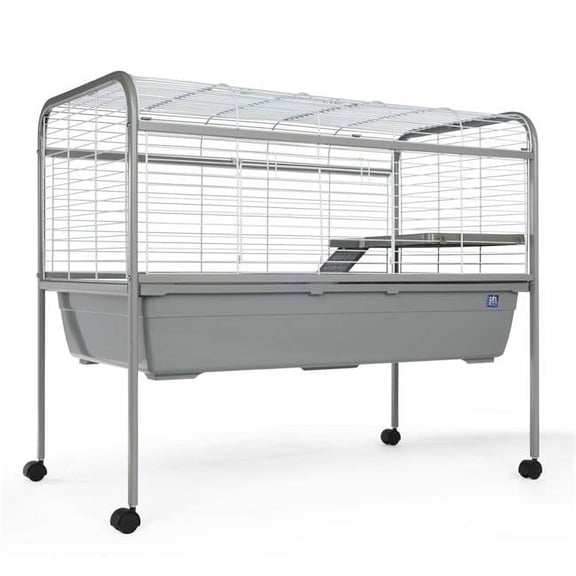 Jumbo Small Home with Stand, Gray