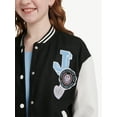 thumbnail image 3 of Justice Girls Full Zip Bomber, Sizes XS - XLP, 3 of 11