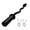 Black, variant on Olympic EZ Curl Barbell, 47 Inch Curved Lifting Bar for 2 Inch Weight Plates with 2 Spring Collars, Strength Training Bar for Hip Thrusts, Biceps, Triceps, Back & Leg Muscle Workouts