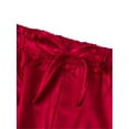 thumbnail image 3 of Aunavey Mens Satin Pyjamas Pants Sleep Pj Bottoms Lounge Long Pants with Drawstring, 3 of 6