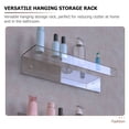 thumbnail image 3 of KAKOWELY Bathroom Storage Rack Clear Shower Shelves 2Pcs 14.93X4.32X3.07in, 3 of 8