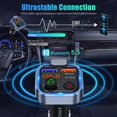 thumbnail image 4 of Transmisor FM Bluetooth LENCENT Tipo-C PD 20W+ QC3.0 5.0, 4 of 9