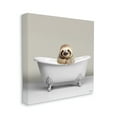 thumbnail image 4 of Stupell Industries Happy Sloth in Bathtub Animals & Insects Painting Gallery Wrapped Canvas Art Print Wall Art, 24 x 24, 4 of 8