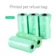 thumbnail image 5 of Bolsas De Basura Usadas Para Perros Bolsa Para Caca De Arena Para Perros 5 Rollos Portátil Impreso Mascota Cachorro Perro Gato Basura Limpia Caca Recoger Basura Bolsas ANGGREK Otros, 5 of 5