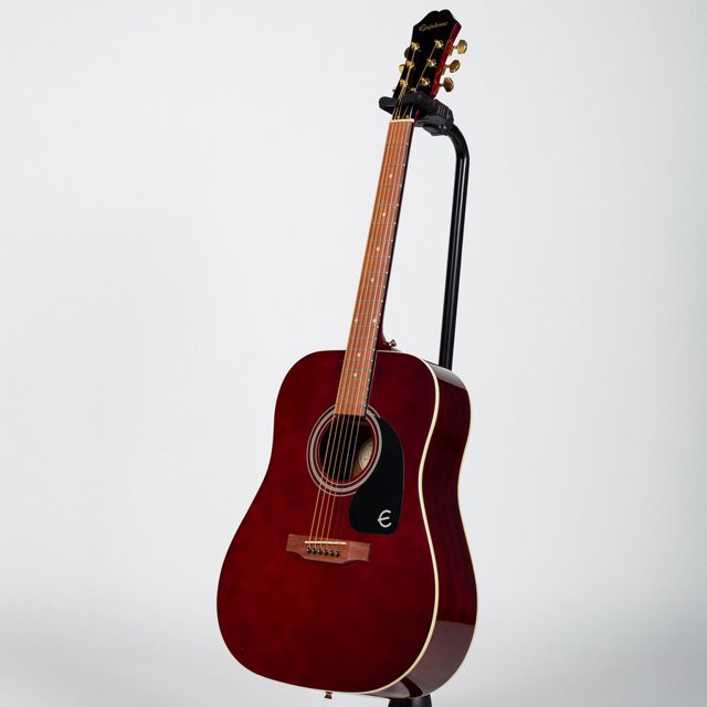 Epiphone DR-100 Guitare Acoustique Édition Limitée - Rouge Vin