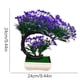 thumbnail image 2 of RKSTN artificial potted Simulated Welcome Potted Plants, Plastic Artificial Flowers, Peacock Trees, Bonsai Home Decoration, Simulated Plant Decorations, 2 of 2