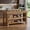 Brown, variant on Fnova 55" 3-Tier Solid Wood Kitchen Island with Storage Shelf, Farmhouse Wooden Stationary Island Table with Large Worktop for Kitchen, Dining Room, Brown