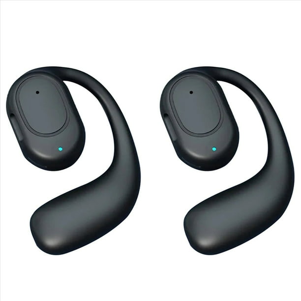 2X Auriculares Inalámbricos Bluetooth con Micrófono Auriculares Manos con Cancelación de Ruido de Conducción Ósea
