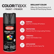Krylon COLORmaxx Gloss Cherry Red Spray Paint and Primer, 12 oz