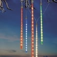 thumbnail image 2 of Holiday Time 12-Count Multicolor LED Dripping Icicle Christmas Lights, 16-feet, 2 of 4
