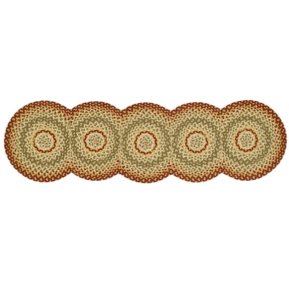 Park Designs Mill Village Braided Table Runner - 54"L