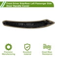thumbnail image 5 of Front Driver Side Rear Left Passenger Side Door Panel Handle Pull Trim Cover No.51416970237 for BMW X5 2008-2013 Beige ABS PC 1 Pc, 5 of 6