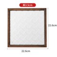 thumbnail image 3 of Bandeja de servicio de japonés, porta cosmético, bandeja de begonia, postre s Blanco 226x226cm Gloria Bandeja de servir, 3 of 8