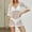 White, variant on New Spring Fashion AXXD Swim Suits Cover Up for Women 2024 Bathing Suit Hollow Out Sheer Crochet Cover Ups Bikini Swimsuit Beach Loose Short Sleeve Coverup Skirt