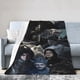 thumbnail image 2 of Manta de franela ultra suave de Jon Snow, cálida y acogedora manta de forro polar, regalo para niños, niñas, adultos, viajes, camping, sofá cama de 40 x 30 pulgadas, 2 of 8
