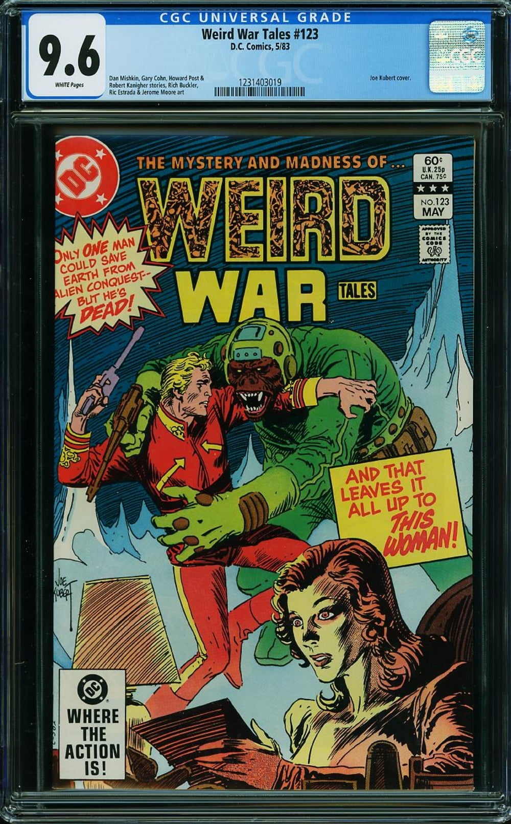 Cover of Weird War Tales #123