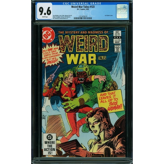 Weird War Tales #123 - CGC 9.6 Comic Book
