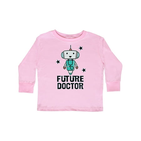 

Inktastic Future Doctor Outfit Robot Gift Toddler Boy or Toddler Girl Long Sleeve T-Shirt