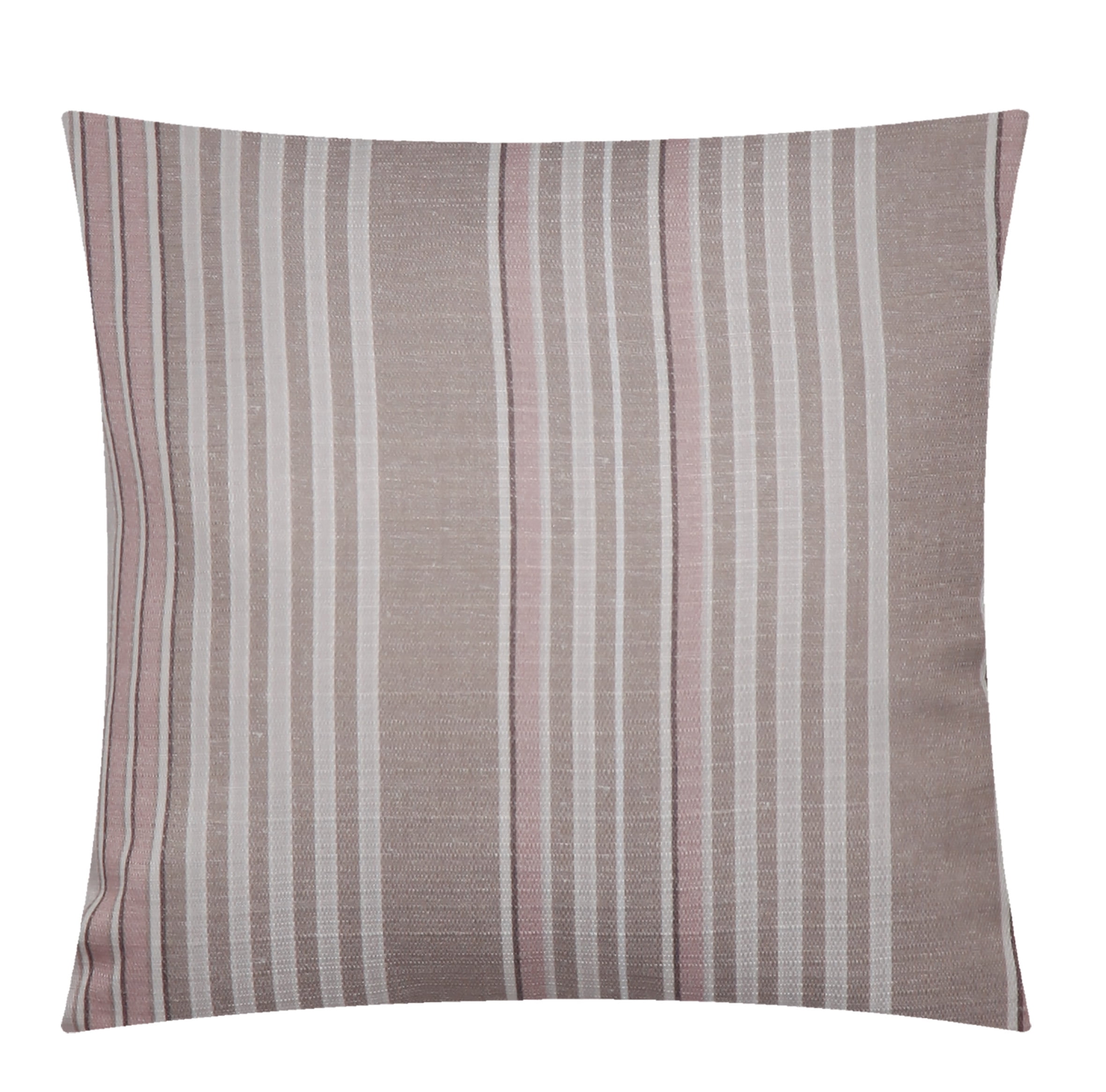 Mainstays Blush Stripe Decorative Throw Pillow, 16' x 16”