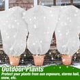 thumbnail image 4 of Pack de 5 fundas para plantas de Gardzen, protección contra heladas, 79 x 102 cm, 4 of 8