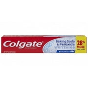 Colgate Baking Soda & Peroxide Whitening Toothpaste, Brisk Mint, 8.2 Ounce