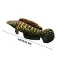 thumbnail image 3 of Simulation Fish Doll Plush Toy Sleep Pillow Aquatic Stuffed Animal for Kids Adults Sea Themed Room Decor Gifts for All Ages, 3 of 6