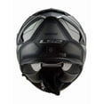 thumbnail image 3 of LS2 Helmets Assault Petra Full Face Motorcycle Helmet, Matte Black/Gray (S), 3 of 5