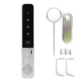 thumbnail image 1 of Dioche Electronic Cabinet Lock, Zinc Alloy Electronic Smart Password Lock Touch Keypad With Flat Bolt Safety For Wardrobe File Cabinet, 1 of 8