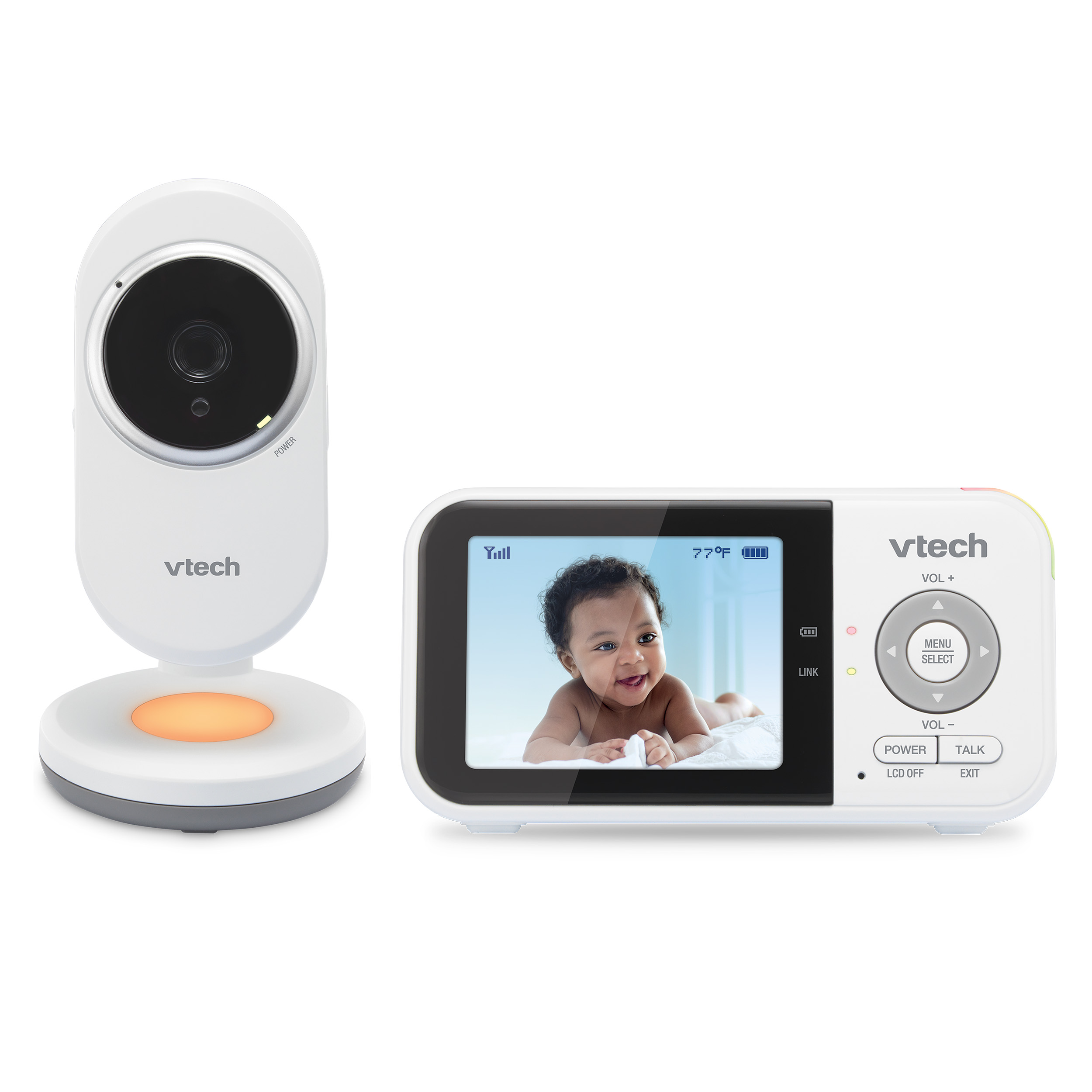VTech VM3254 Video Baby Monitor with 2.8" Display and Pan & Tilt Camera