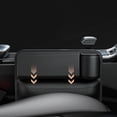 thumbnail image 4 of Relleno de espacio para asiento de automóvil Baoblaze Organizador de Relleno cuero PU, 4 of 8