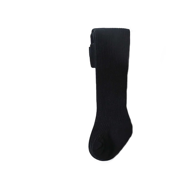 LSLJS Baby Toddler Kids Stockings Girls Socks Solid Color French Rib Leggings Girls' Long Socks Step Pants, Baby Socks